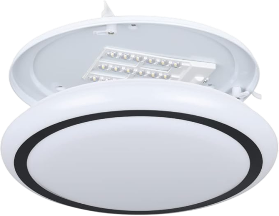 Luna Luce Italia LL-3372 Decorative Ceiling Light with Emergency Kit Option