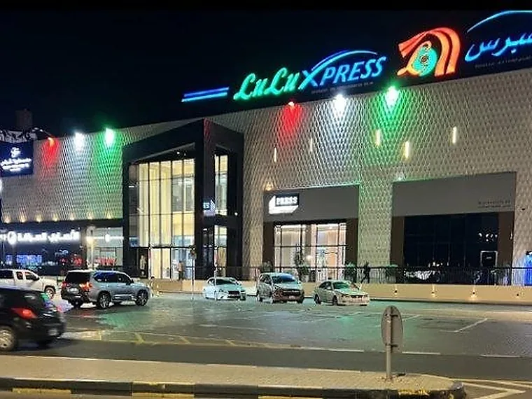 Al Dhaid Mall, Sharjah — lighting by AL SHOLA ALMODEA