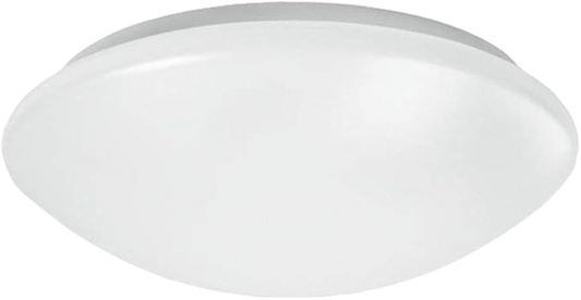 Luna Luce Italia LL-0711 circular LED ceiling light in a clean white finish, front view.